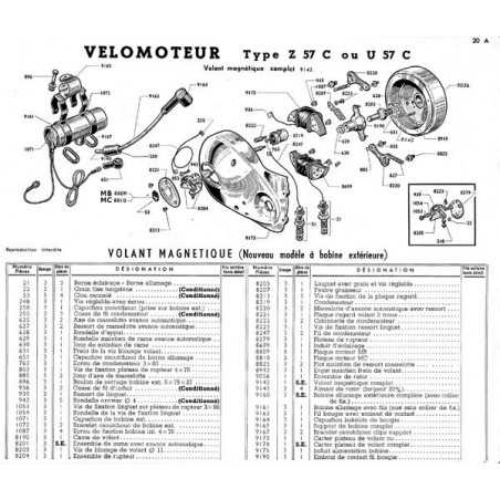 Sheet N°20A - Magnetic flywheel - 1