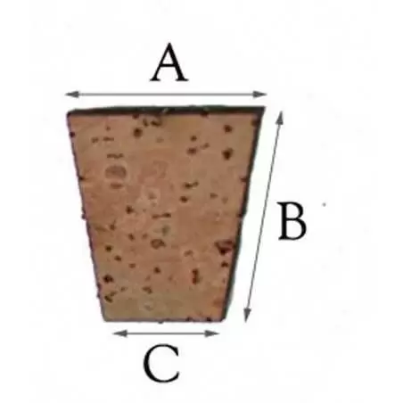 Cork Trapeze All Dimensions - 1