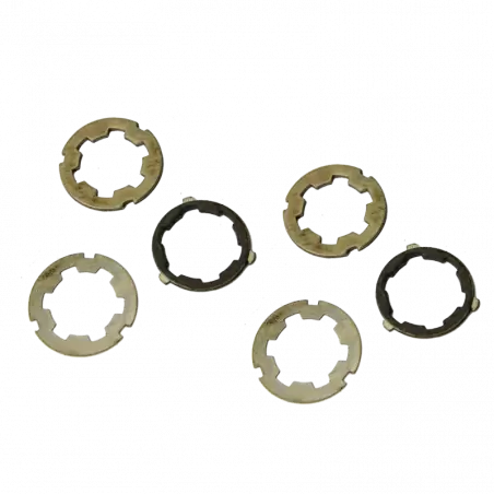 Gearbox washers and shims Motobécane Z tumbled - 1