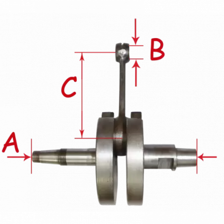 Connecting rod assembly Puch 125cm³ - 3