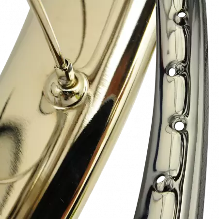 Chrome plating rim 10 inches for moped - 2