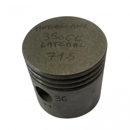 Piston Motobécane 350cm³ latéral (type) - 2