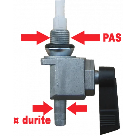 Fuel tap with Filtage Interior side fuel tank - ROB ROB5 ROB17 ROB18 - 2